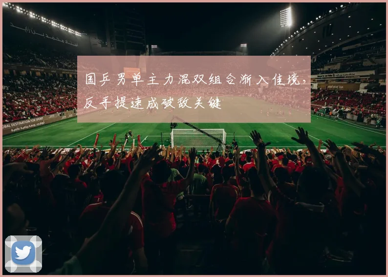 国乒男单主力混双组合渐入佳境，反手提速成破敌关键