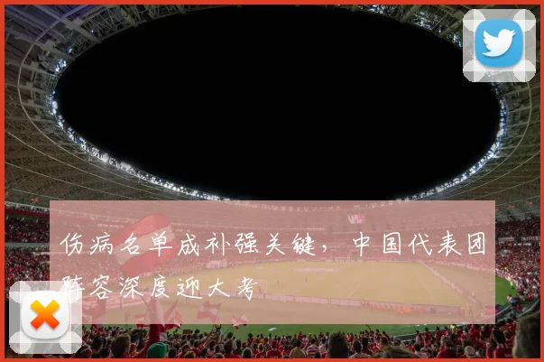 伤病名单成补强关键，中国代表团阵容深度迎大考